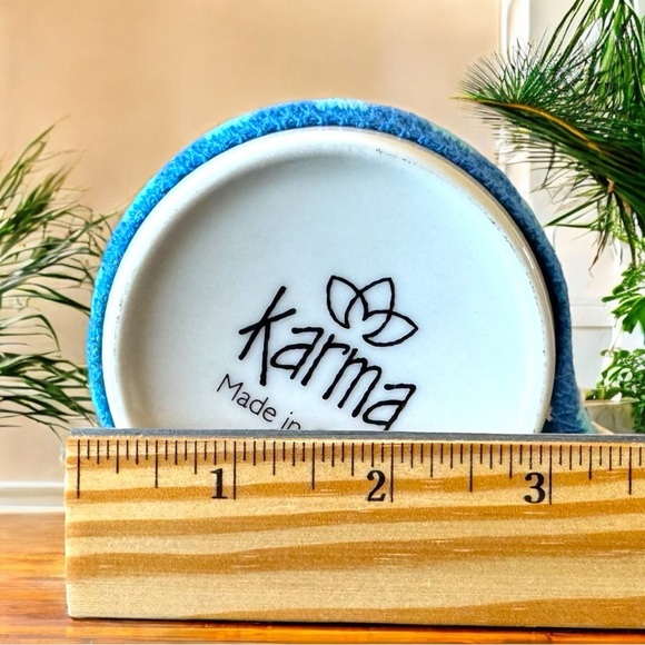 Karma “Purrk Me Up” Cat Mug with Pink & Blue Knit Cozy - Adorable & Unique! - Picture 8 of 14